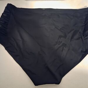 Classic Black High-Waist Bikini Bottom